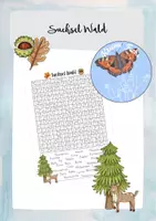 Vorschau - Arbeitsblätter - Suchsel zum Thema Wald - Deckblatt