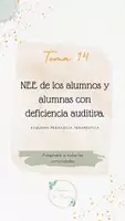 Vista previa - Para docentes: organización, planificación y formación - Oposiciones PT (todas las comunidades): Esquema tema 14 - Portada