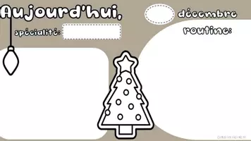 Aperçu - Affichage - 15 jolies diapositives pour vos messages du matin Noël - Page 1