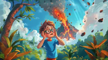 Vorschau - Videos - „Vulkane: Kräfte der Natur – Eine spannende Entdeckungsreise“ - Deckblatt