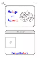Vorschau - Arbeitsblätter - Heilige im Advent Klasse 1-2 FLIPBOOK differenziert - Seite 2