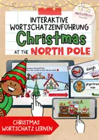 Vorschau - Präsentationen/Tafelbilder - Christmas: interaktive Wortschatzeinführung | PDF | North Pole - Deckblatt