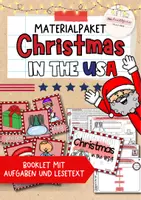 Vorschau - Arbeitsblätter - Christmas in the USA: Booklet & Bild- und Wortkarten - Deckblatt