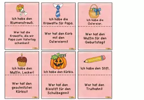 Vorschau - Spiele - Lesespiel "Feste und Anlässe im Jahreskreis" - Seite 2