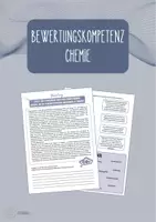 Vorschau - Arbeitsblätter - Bewertungskompetenz Chemie: CO2 Eintrag durch Flugreisen - Deckblatt