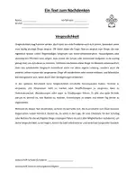 Vorschau - Merkblätter - Abschreibtext - ein Text zum Nachdenken - Vergesslichkeit - Seite 3