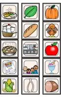 anteprima - Giochi - Thanksgiving A-Z - Pairs Game - Pagina 1