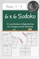 Vorschau - Arbeitsblätter - Sudoku 6x6 Aufgabenkarten - Deckblatt