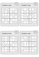 Vorschau - Arbeitsblätter - Sudoku 6x6 Aufgabenkarten - Seite 2