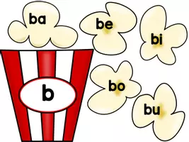 Vista previa - Juegos / Gamificación - Juego popcorn para armar sílabas y palabras - página 2