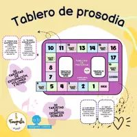 Vista previa - Juegos / Gamificación - Tablero de prosodia - Portada