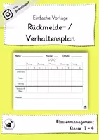Vorschau - Arbeitsblätter - Schulstart-Material-Mix Lernen und Klassenorganisation - Seite 1