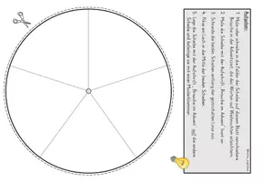Vorschau - Mal- und Bastelvorlagen - Adventsbräuche Kl. 3-6 differenzierte Drehscheibe basteln - Seite 3