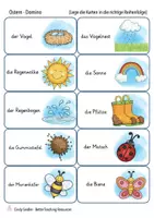 Vorschau - Spiele - Ostern Domino Spiel Deutsch / DAZ - Seite 2