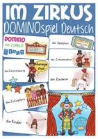 Vorschau - Spiele - Im Zirkus Domino Deutsch DAZ Spiel - Deckblatt