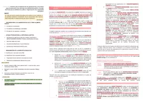 Vista previa - Para docentes: organización, planificación y formación - Oposiciones PT (todas las comunidades): Esquema tema 15 - página 1