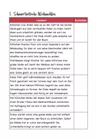 Vorschau - Arbeitsblätter - Lesespurgeschichte Weihnachten Katze, differenziert, Schnurrtastische Weihnachten, Lesen, Malen, Rätsel - Seite 2