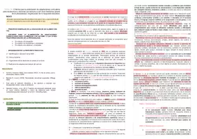 Vista previa - Para docentes: organización, planificación y formación - Oposiciones PT (todas las comunidades): Esquema tema 24 - página 1