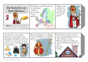 Vorschau - Arbeitsblätter - Materialpaket Sankt Nikolaus Kl. 3/4 Ethik - Seite 3