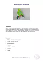 Vorschau - Mal- und Bastelvorlagen - Kunst Weihnachten, Tannenbaum zum Aufklappen - Seite 3