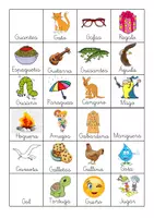 Vista previa - Juegos / Gamificación - Bingo de la letra G - Portada
