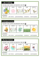 Vorschau - Fördermaterial/Inklusion - Geschichten schreiben: Frühling - Seite 1