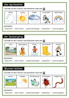 Vorschau - Fördermaterial/Inklusion - Geschichten schreiben: Frühling - Seite 3