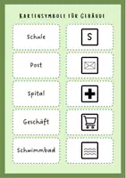 Vorschau - Poster - Einfache Kartensymbole zum Thema Orientierung - Seite 2
