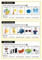 Vorschau - Fördermaterial/Inklusion - Geschichten schreiben: Sommer - Seite 1