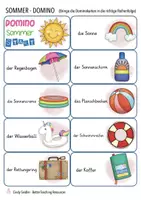 Aperçu - Jeux - Sommer Domino Spiel deutsch / jeu Allemand - Page 1
