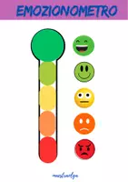 anteprima - Materiale di supporto/inclusione - Emozionometro- il termometro delle emozioni - Pagina di copertina