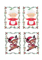 Προεπισκόπηση - Flashcards - memory christmas game - Σελίδα 1