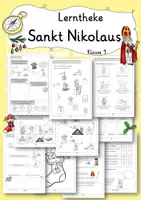 Vorschau - Arbeitsblätter - Lerntheke Sankt Nikolaus Klasse 1/2 - Seite 1