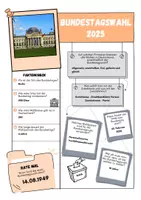 Vorschau - Arbeitsblätter - Steckbrief: Bundestagswahl 2025 (10 wichtige Fakten) #demokratiestärken - Seite 2