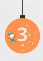 Vorschau - Mal- und Bastelvorlagen - Adventskalender (Einzelne Zahlen) - Seite 2