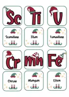 Vorschau - Stundenentwürfe - Spielend Paare finden: Elementsymbole + Elementnamen Weihnachten - Seite 2