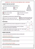 Vorschau - Arbeitsblätter - Listening Comprehension: The Story of the Christmas Tree (Klasse 8-9) - Seite 3