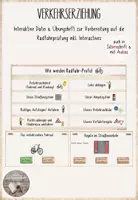 Vorschau - Unterrichtsreihen - Verkehrserziehung/ Fahrradprüfung: interaktive Datei & Arbeitsheft - Deckblatt