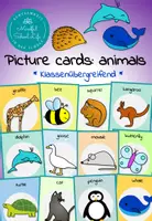 Vorschau - Mal- und Bastelvorlagen - Picture cards animals: 20 cards (Englisch) - Deckblatt