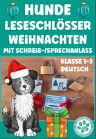 Vorschau - Spiele - Weihnachten Hunde Leseschlösser Deutsch Klasse 1-3 - Deckblatt