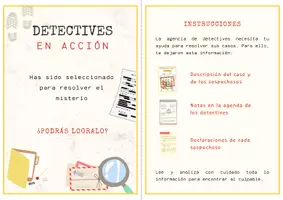 Vista previa - Juegos / Gamificación - Detectives en acción. Un desafío de ingenio y creatividad - página 1