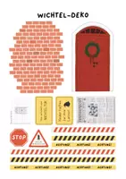 Vorschau - selbst erstellte Cliparts/Grafiken - Wichtel-Deko: Baustelle – Schilder, Wichteltür & mehr - Seite 1