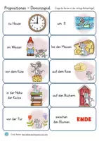 Aperçu - Jeux - Präpositionen DOMINO Deutsch jeu allemand - Page 3