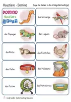 Aperçu - Jeux - allemand Haustiere Domino Deutsch - Page 1