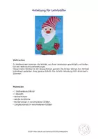 Vorschau - Mal- und Bastelvorlagen - Kunst Weihnachten, Weihnachtswichtel malen, Grundschule - Seite 3