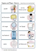 Aperçu - Jeux - Domino Deutsch Hygiene, Pflege, Schönheit Allemand - Page 2