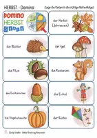 Aperçu - Jeux - Allemand Herbst Domino Spiel Deutsch - Page 1