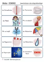 Aperçu - Jeux - allemand Wetter Domino Spiel Deutsch - Page 3
