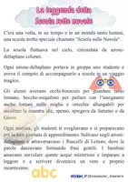 anteprima - Programmi scolastici / Materiali per docenti - Leggenda e attività scolastica per bambini - Pagina di copertina