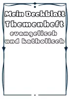 Vorschau - Unterrichtsreihen - Themenheft / Einheit Konfessionen evangelisch und katholisch ; Martin Luther ; Reformation 95 Thesen - differenziert - mit Lösung (Klasse 3 / 4) - Seite 2